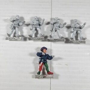 Games Workshop Warhammer Man‎ O' War Metal Empire Crossbowmen  RARE OOP